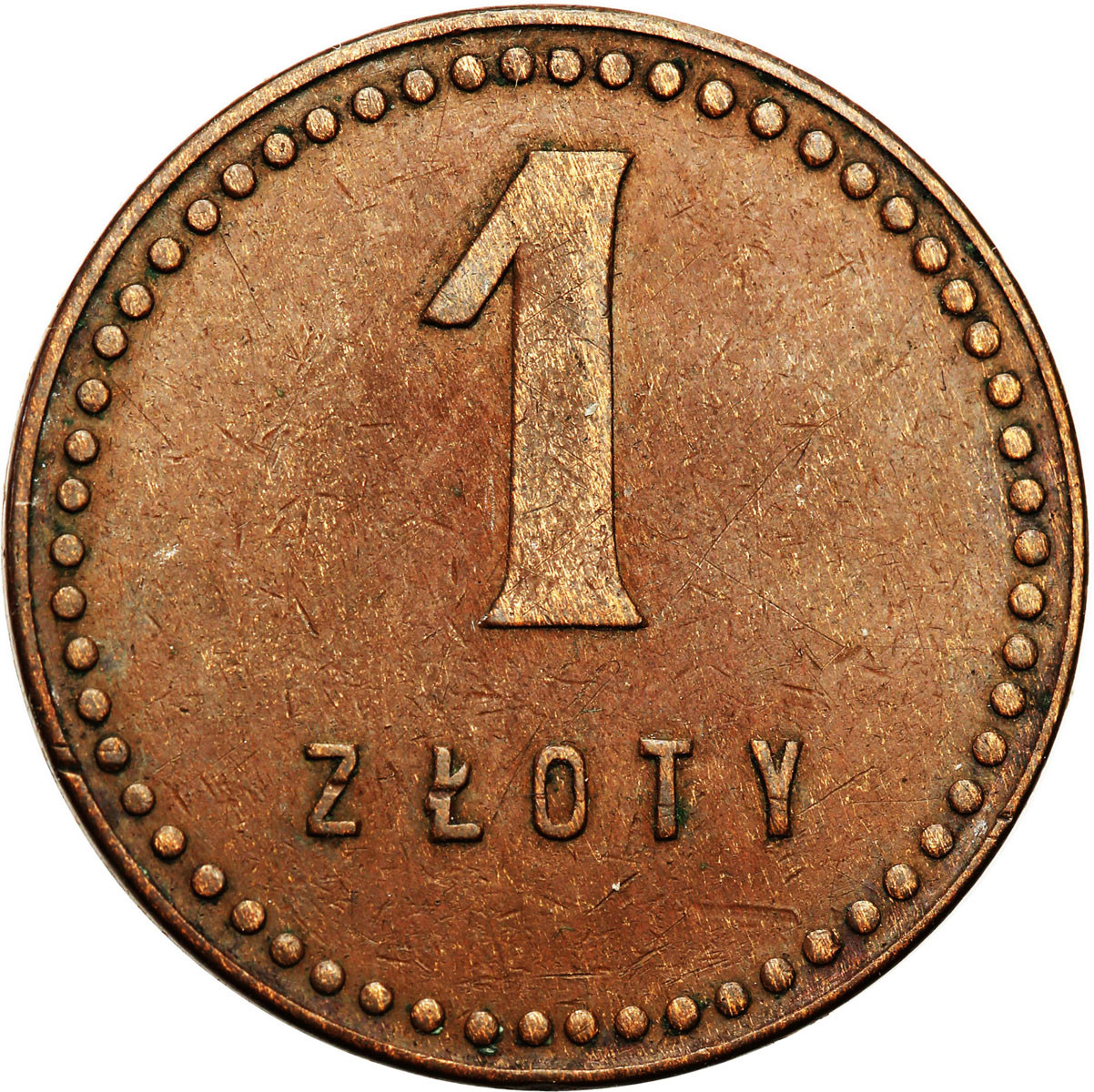 Warszawa - 1 złoty Kasyna Podoficerów Zawodowych 30 Pułku Strzelców Kaniowskich
